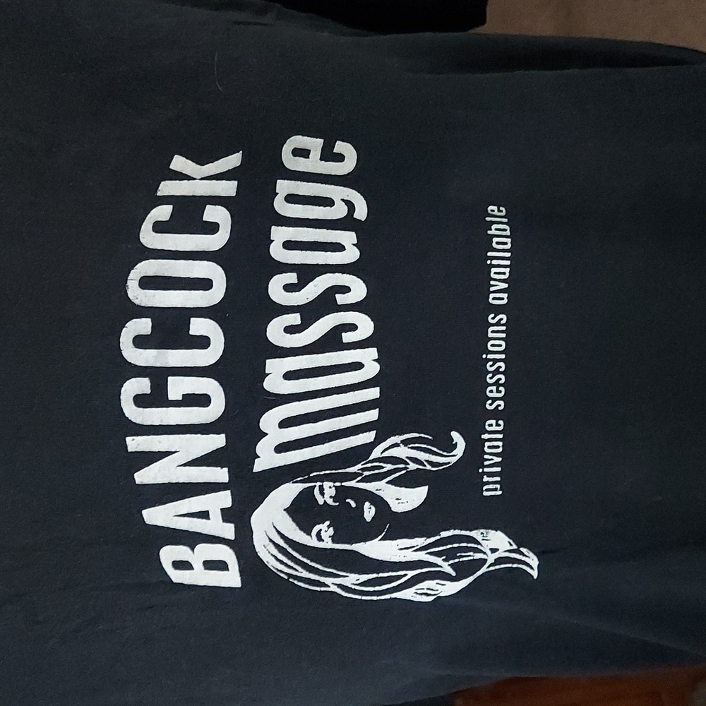 Funny Tshirt  Bangkok Massage XL by Victim
